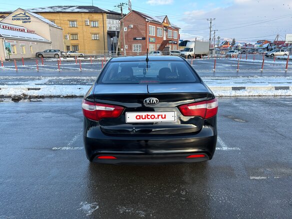 2014 Kia Rio III, чёрный, 800000 рублей - вид 5