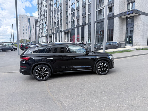 2023 Skoda Kodiaq I Рестайлинг, чёрный - вид 3