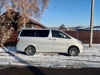 2007 Toyota Alphard I Рестайлинг, серебристый, 1800000 рублей, вид 2