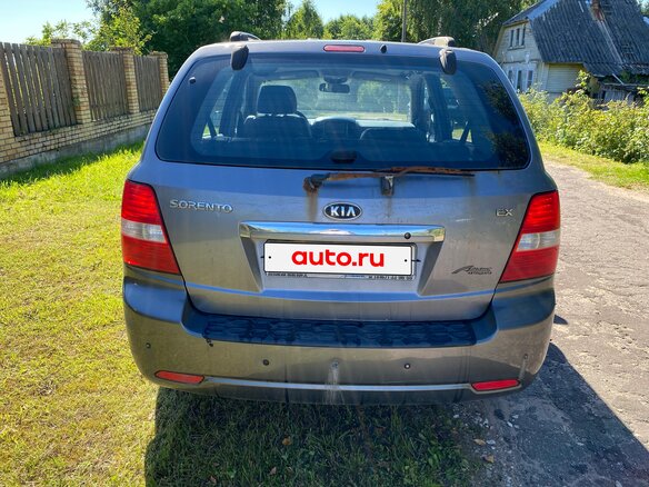 2008 Kia Sorento I Рестайлинг, серый, 800000 рублей - вид 3