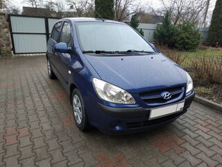 2008 Hyundai Getz I Рестайлинг, синий, 530000 рублей, вид 2