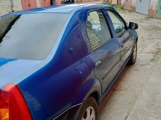 2009 Renault Logan I, синий, 370000 рублей, вид 5