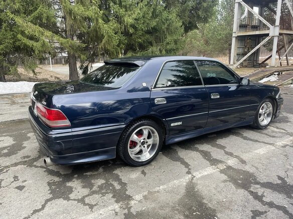 1997 Toyota Crown X (S150), синий, 800000 рублей - вид 13