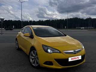 2011 Opel Astra GTC J Рестайлинг, жёлтый, 500000 рублей, вид 2