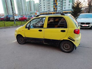 2007 Daewoo Matiz I Рестайлинг, жёлтый, 110000 рублей, вид 4