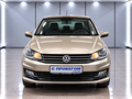 2019 Volkswagen Polo V Рестайлинг, бежевый, 1300000 рублей - вид 1