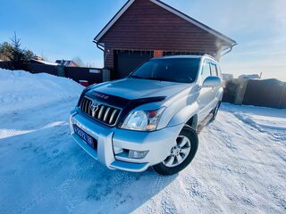 2007 Toyota Land Cruiser Prado 5-speed 120 Series Рестайлинг, серебристый, 1955000 рублей, вид 3