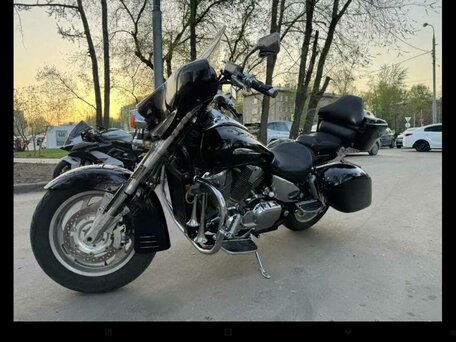2003 Honda VTX 1800, чёрный, 747000 рублей, вид 4