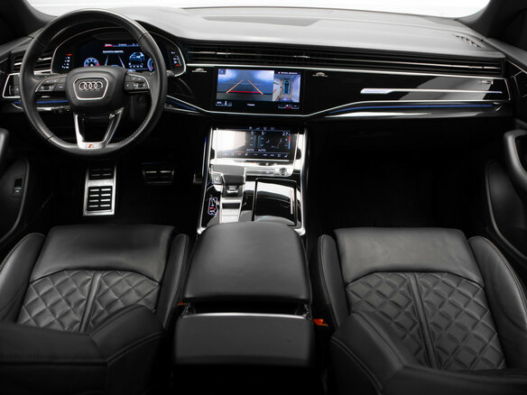 2020 Audi Q8 45 TDI I (4M), серый, 7629000 рублей - вид 7