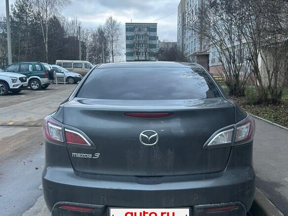 2012 Mazda 3 II (BL) Рестайлинг, серый - вид 1