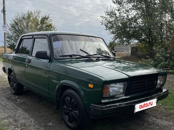 1998 Lada (ВАЗ) 2107, зелёный, 180000 рублей - вид 1