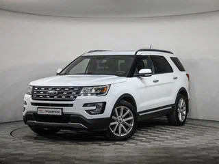 2017 Ford Explorer V Рестайлинг, белый, 2399777 рублей, вид 1