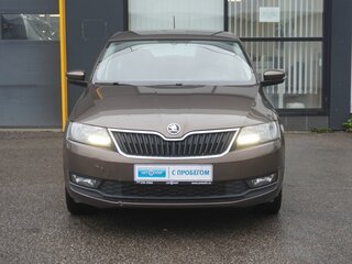 2017 Skoda Rapid I Рестайлинг, коричневый, 1195000 рублей, вид 2