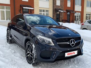 2016 Mercedes-Benz GLE Coupe 400 I (C292), синий, 4300000 рублей, вид 1
