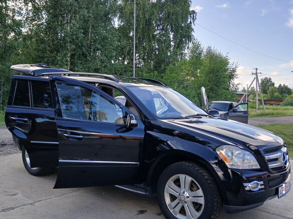 2007 Mercedes-Benz GL-Класс 450 I (X164), чёрный, 1500000 рублей - вид 7