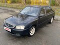 2007 Hyundai Accent ТагАЗ II, чёрный, 330000 рублей - вид 1
