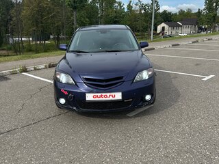 2006 Mazda 3 I (BK) Рестайлинг, синий, 350000 рублей, вид 1