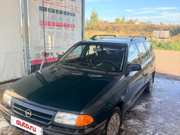 1994 Opel Astra F, зелёный, 170000 рублей