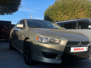2007 Mitsubishi Lancer X, бежевый, 850000 рублей, вид 2