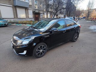 2012 Kia Rio 4-speed III, чёрный, 1120000 рублей, вид 4