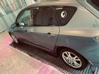 2006 Mazda 3 I (BK) Рестайлинг, серый, 470000 рублей, вид 3