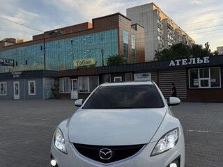 2010 Mazda 6 II (GH) Рестайлинг, белый, 900000 рублей, вид 2