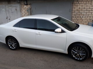 2015 Toyota Camry US Market VII (XV50) Рестайлинг, белый, 2300000 рублей, вид 2