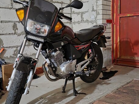 2009 Yamaha YBR125, чёрный, 150000 рублей, вид 2