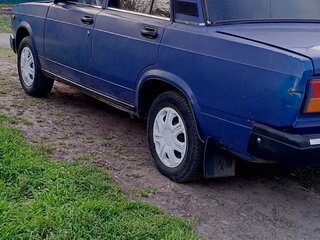 2007 Lada (ВАЗ) 2107, синий, 125000 рублей, вид 4
