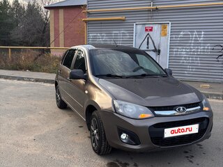 2017 Lada (ВАЗ) Kalina II, коричневый, 420000 рублей, вид 2