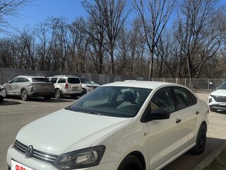 2014 Volkswagen Polo V, белый, 560000 рублей, вид 1