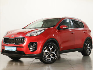 2017 Kia Sportage IV, красный, 1369000 рублей, вид 3