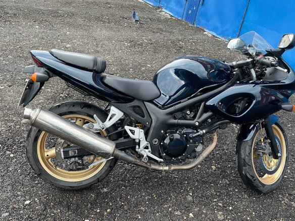1998 Suzuki SV 400, синий, 300000 рублей - вид 2