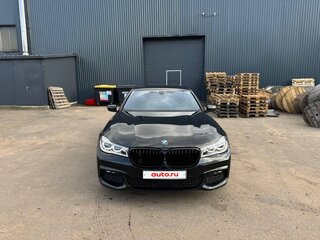2016 BMW 7 серии 740d xDrive VI (G11/G12), чёрный, 3690000 рублей, вид 4