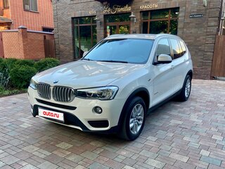 2014 BMW X3 28i xDrive II (F25) Рестайлинг, белый, 2080000 рублей, вид 2