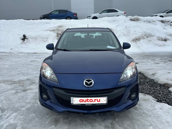 2011 Mazda 3 II (BL), синий, 830000 рублей - вид 1