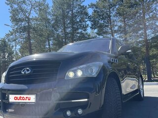 2014 Infiniti QX80 I, чёрный, 3800000 рублей, вид 1