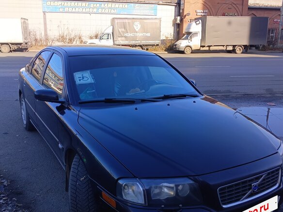 2004 Volvo S80 I Рестайлинг, чёрный, 650000 рублей - вид 6