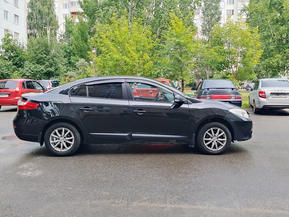 2012 Renault Fluence I, чёрный, 350000 рублей - вид 2