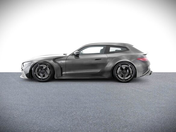 2024 Brabus Rocket GTS, чёрный - вид 4