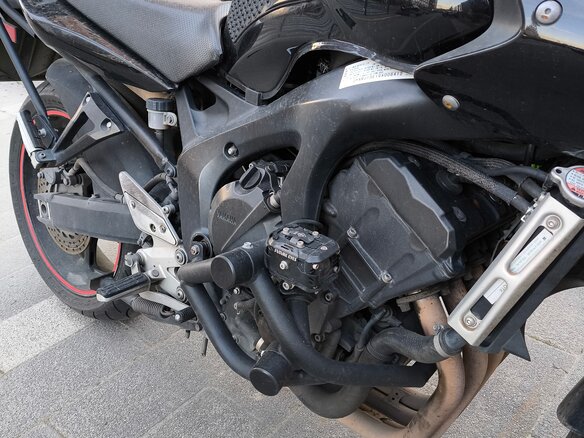 2009 Yamaha FZ6, чёрный, 440000 рублей - вид 6