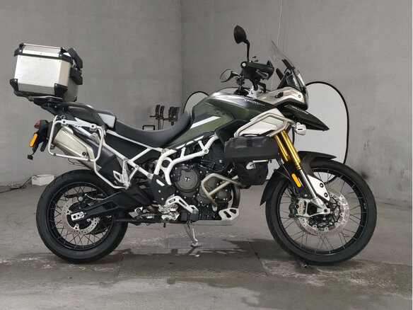2021 Triumph Tiger 900, зелёный, 1100000 рублей