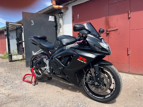 2007 Suzuki GSX-R 750, чёрный, 550000 рублей, вид 4