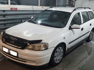 1999 Opel Astra G, белый, 206000 рублей, вид 1