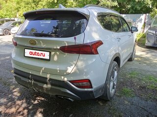 2018 Hyundai Santa Fe IV, белый, 1850000 рублей, вид 4