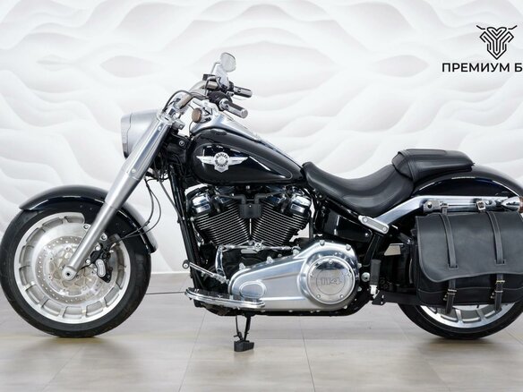 2018 Harley-Davidson Fat Boy, чёрный, 1899000 рублей - вид 1