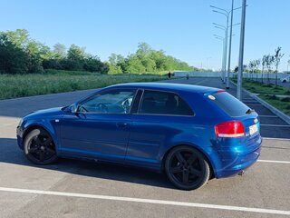 2005 Audi A3 II (8P) Рестайлинг 1, синий, 540000 рублей, вид 5