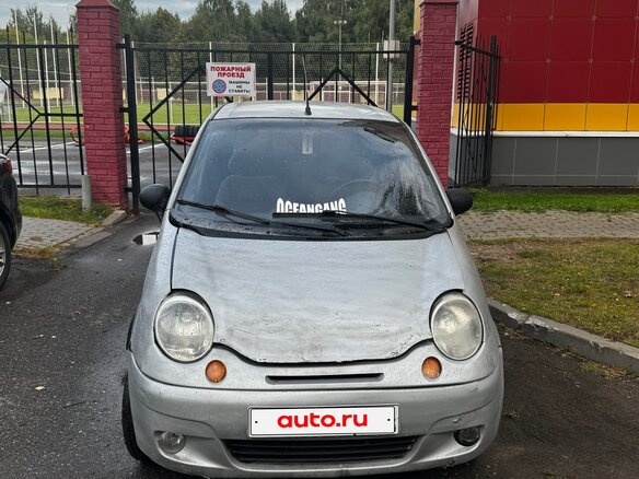 2008 Daewoo Matiz I Рестайлинг, серебристый