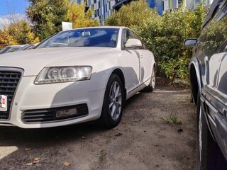 2009 Audi A6 III (C6) Рестайлинг, белый, 1200000 рублей, вид 3