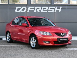 2006 Mazda 3 I (BK) Рестайлинг, красный, 699000 рублей, вид 1